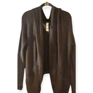 Lululemon Athletica Black Knit Cardigan